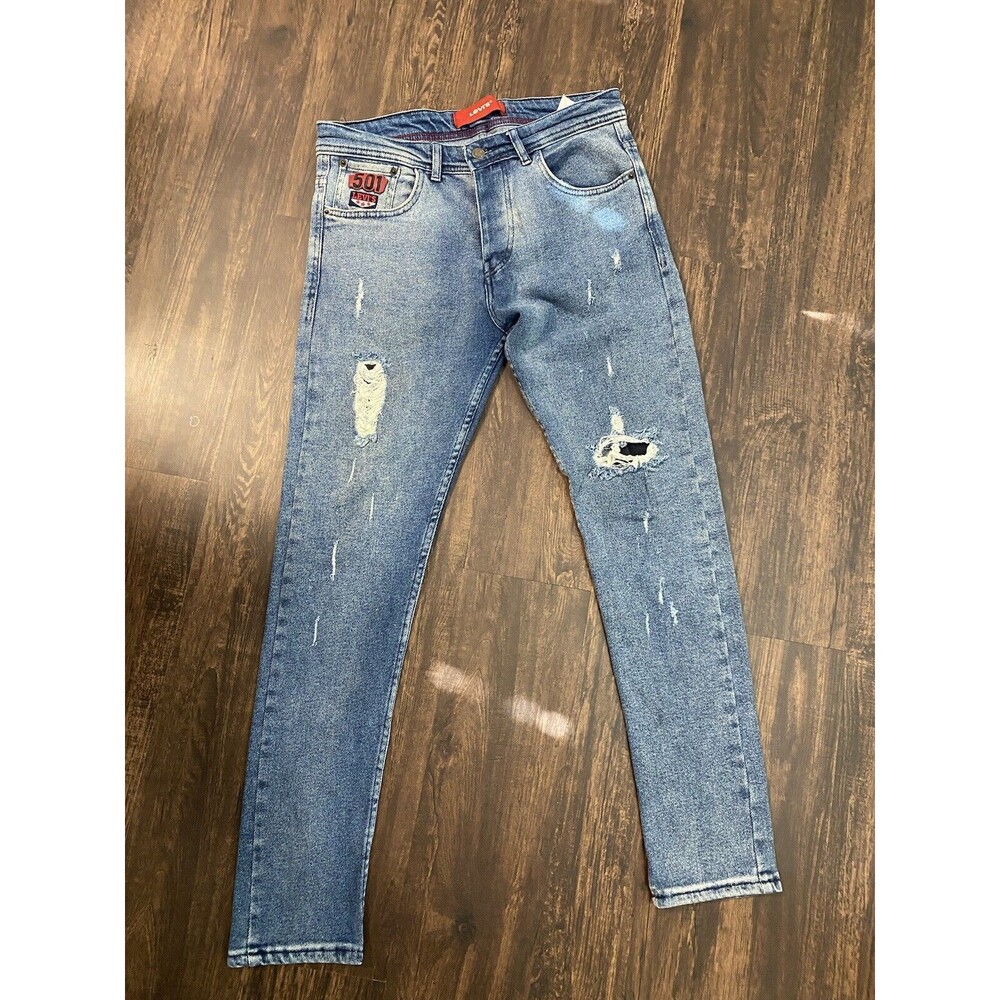 Levis 501 Engineered jeans Mens Skinny tapper jeans sz 31x34 model 1409 ac 31x29